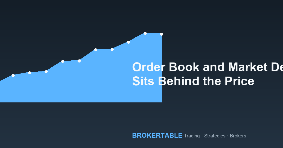 Order Book and Market Depth: What Sits Behind the Price