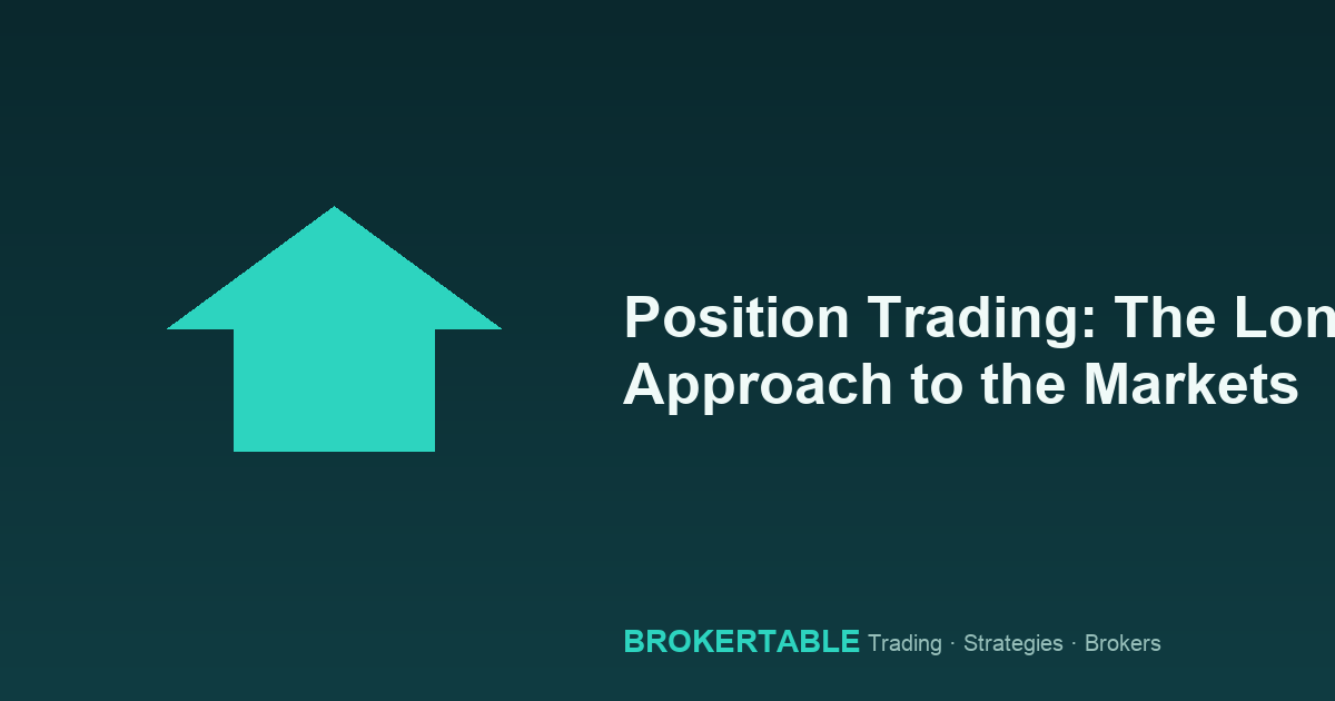 Position Trading: The Long-Term Approach to the Markets