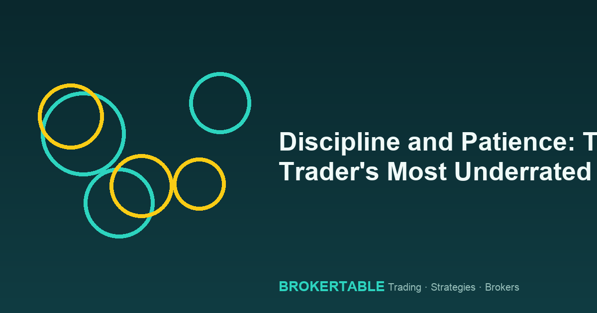 Discipline and Patience: The Trader's Most Underrated Skills