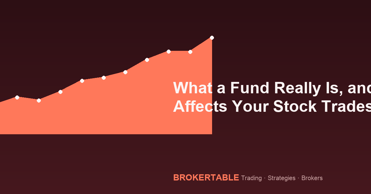 What a Fund Is, and How It Affects Your Stock Trades
