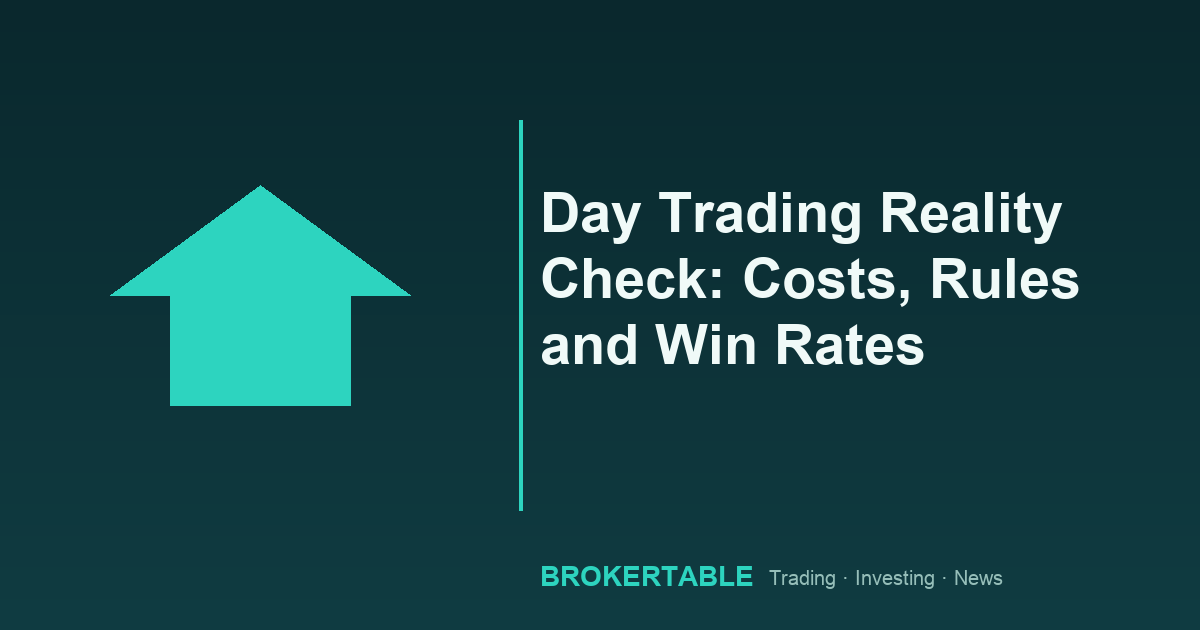 Day Trading Reality Check: Costs, Rules and Win Rates
