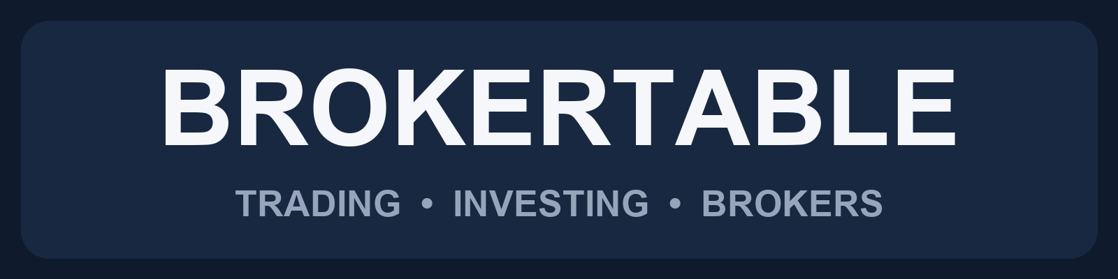 Brokertable