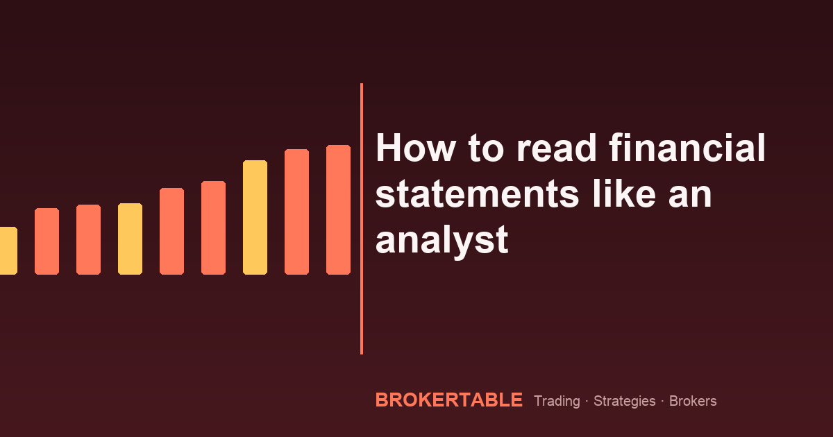 How to read financial statements like an analyst
