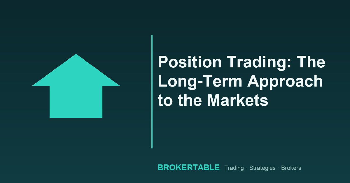 Position Trading: The Long-Term Approach to the Markets