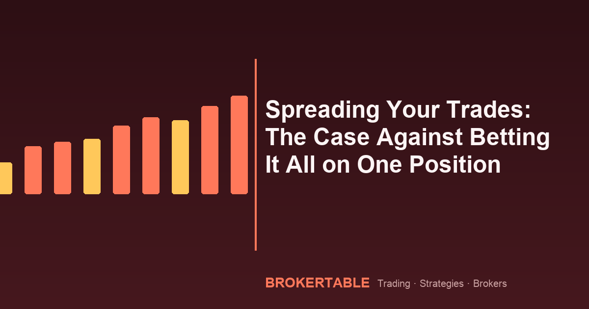 Spreading Your Trades: The Case Against Betting It All on One Position